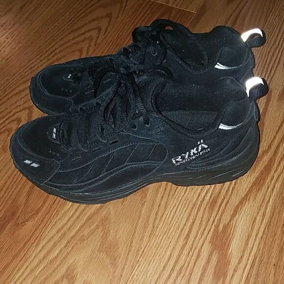 Ryka Sport Walker black sneaker Sz 7.5 W worn once - Picture 2 of 8
